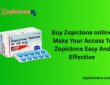 Buy Zopiclone online: Make Your Access To Zopiclone Easy And Effective
